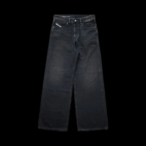 Diesel Wide Leg Denim 'Black'