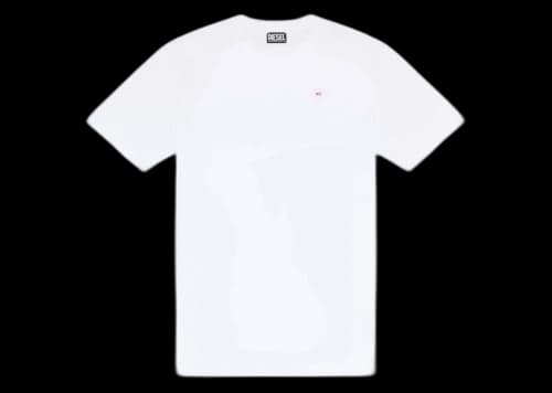 Diesel T-Just-Microdiv T-Shirt White