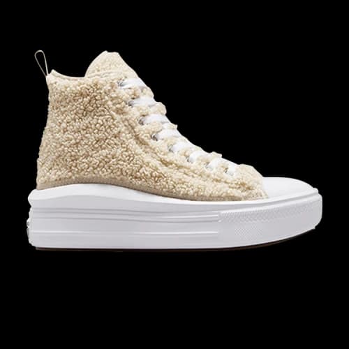 Converse Chuck Taylor All Star Move Platform High GS 'Sherpa - Beach Stone'