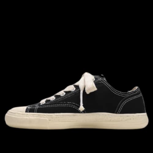 Maison MIHARA YASUHIRO PAST Sole 6 - Hole Low-top Sneaker 'Black'