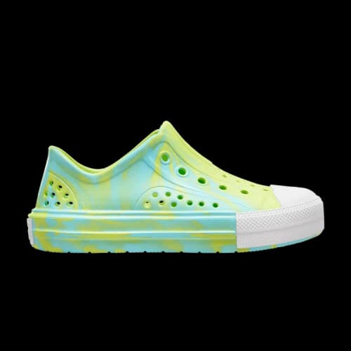 Converse Chuck Taylor All Star Play Lite CX Low GS 'Triple Cyan Slime'