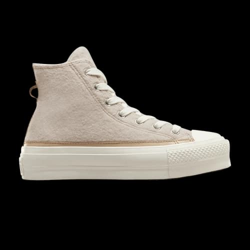 Converse Chuck Taylor All Star Lift Platform High 'Faux Mohair - Egret' (Women's)