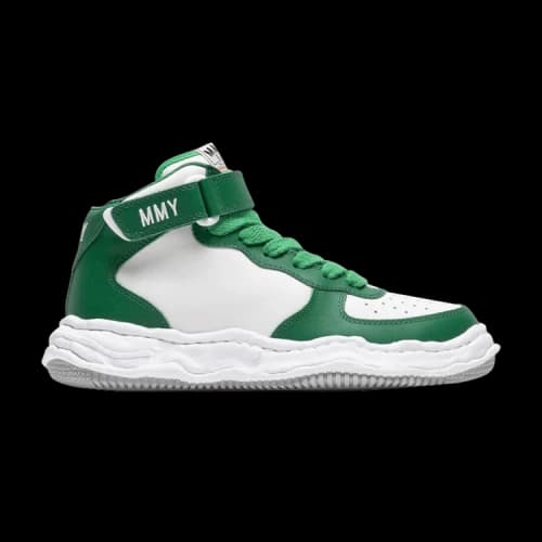 Maison Mihara Yasuhiro Wayne OG Sole Leather High 'Green White'