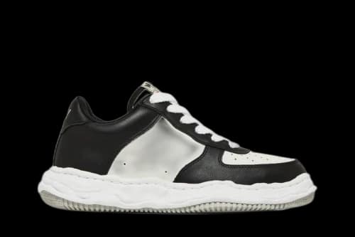 Maison Mihara Yasuhiro Wayne OG Sole Leather Low 'Black White'