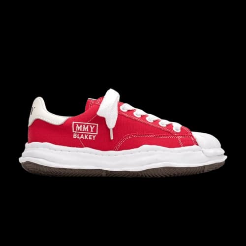 Maison Mihara Yasuhiro Blakey OG Sole Canvas Low 'Red'