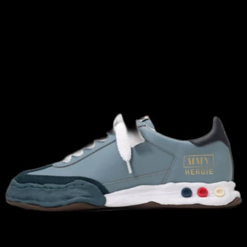 Maison MIHARA YASUHIRO HERBIE OG Sole Leather Low-top Sneaker 'Blue'