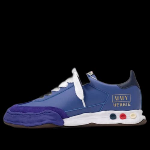 Maison MIHARA YASUHIRO HERBIE OG Sole Leather Low-top Sneaker 'Purple'