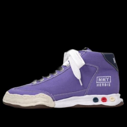 Maison MIHARA YASUHIRO HERBIE OG Sole Canvas High-top Sneaker 'Purple'