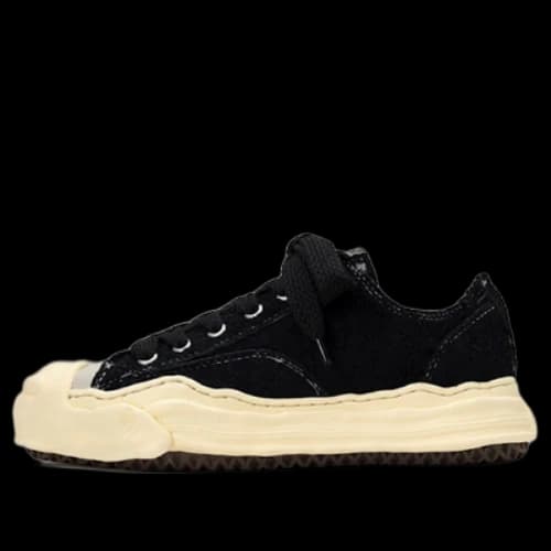 Maison MIHARA YASUHIRO Hank Low Original Sole Broken Suede 'Black'