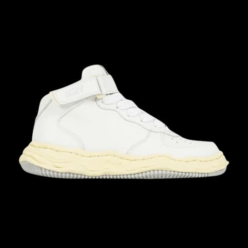 Maison Mihara Yasuhiro Wayne Vintage Sole Leather High 'White'