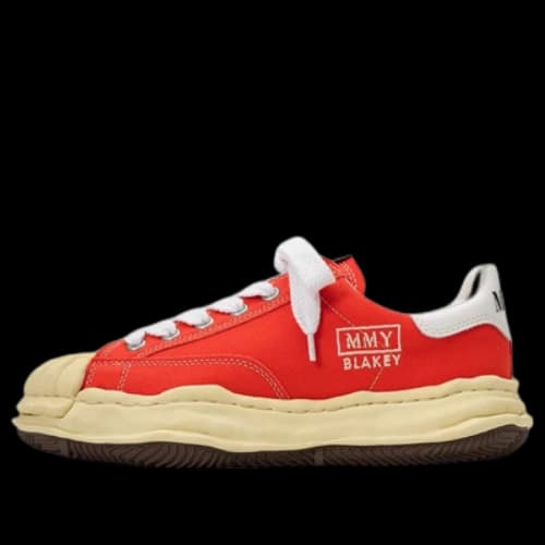 Maison MIHARA YASUHIRO BLAKEY VL OG Sole Canvas Low-top Sneaker 'Orange'