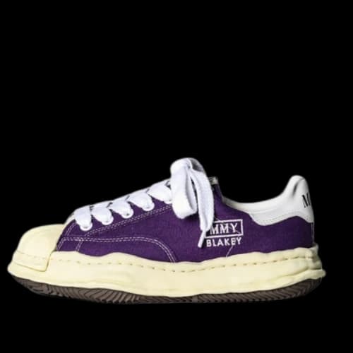 Maison MIHARA YASUHIRO Blakey VL OG Sole Canvas Low 'Purple'