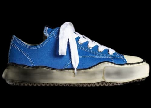 Maison Mihara Yasuhiro Peterson VL OG Sole Canvas Low CL Blue