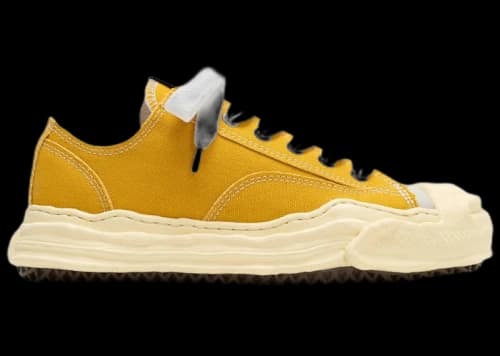 Maison Mihara Yasuhiro Hank VL OG Sole Canvas Low Yellow