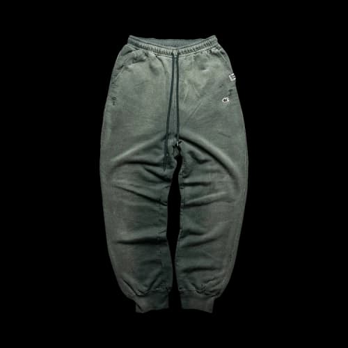 Maison Mihara Yasuhiro Distressed Sweatpants 'Green'