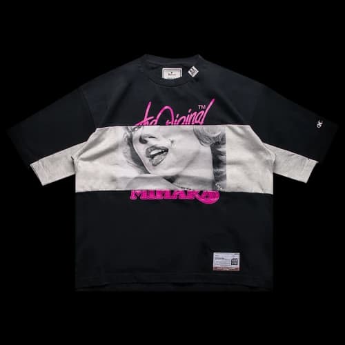 Maison Mihara Yasuhiro Tomorrow And Yesterday Tee 'Black/Pink'