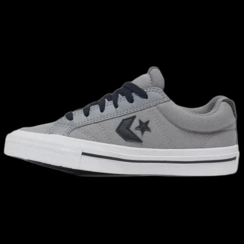 Converse Sport Casual Comfortable And Lightweight Low top Skateboard Shoes Unisex Gray Black