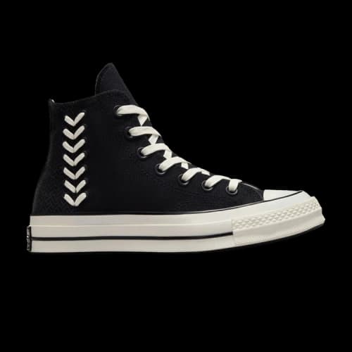Converse Chuck 70 High 'Crafted Laces - Black Egret' (Women's)