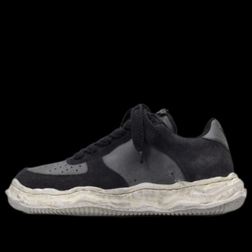 Maison MIHARA YASUHIRO Wayne OG Sole Distressed Leather Low 'Black'