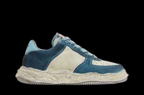 Maison Mihara Yasuhiro Wayne OG Sole Distressed Leather Low 'Blue White'