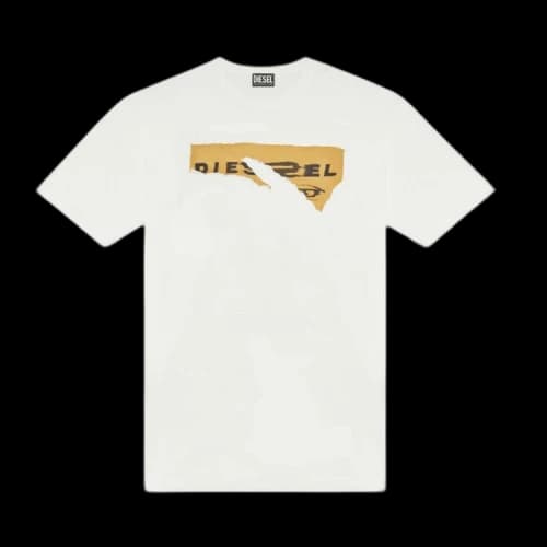 Diesel T-Wash T-Shirt 'Off White'