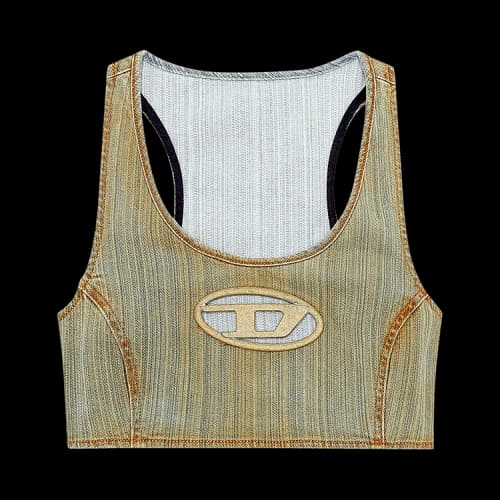 Diesel De-Top-Fsd Tank Top 'Denim'
