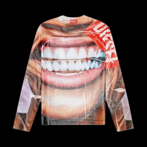 Diesel T-Nibe Long-Sleeve T-Shirt 'Multicolor'