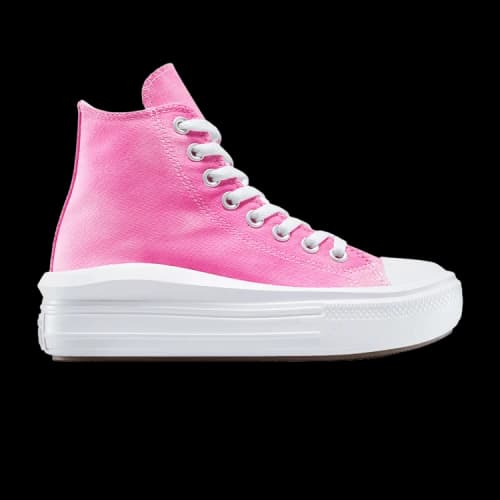 Converse Chuck Taylor All Star Move Platform High GS 'Chaos Fuchsia'