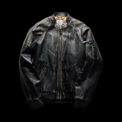 Maison Mihara Yasuhiro PVC Biker Jacket 'Black'