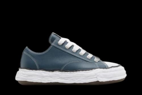 Maison Mihara Yasuhiro Peterson 23 OG Sole Leather Low Blue