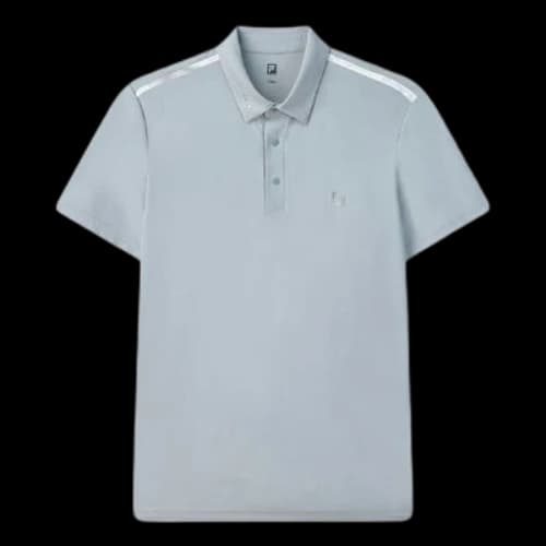 FILA Athletics Golf Short Sleeve polo Gray Blue