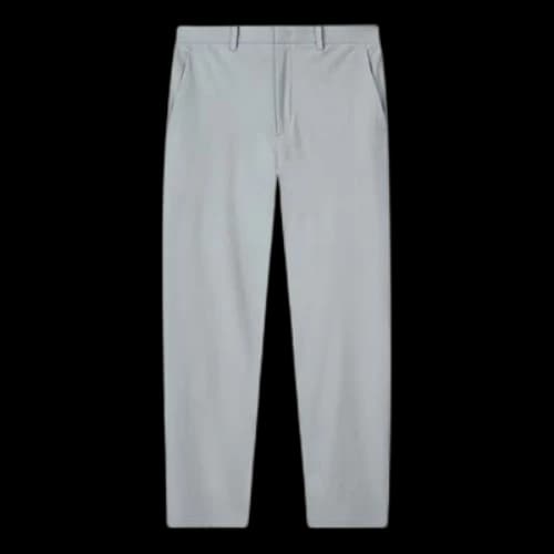 FILA Woven Straight Sports Long Pants Gray Blue