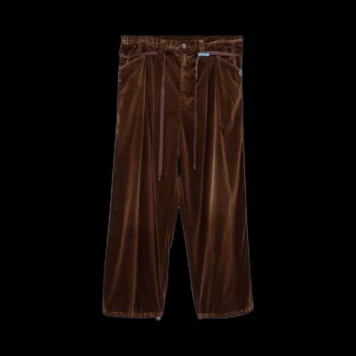Maison Mihara Yasuhiro Velveteen Trousers 'Brown'
