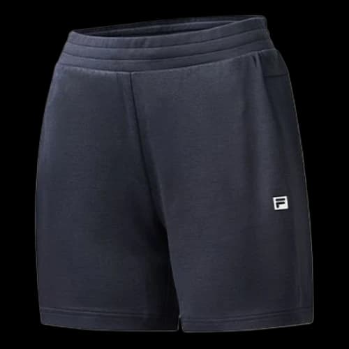 FILA Fxt Design Zipper Pocket Sports Shorts Navy Blue (Women's)