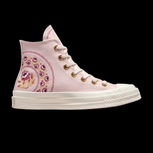 Converse Chuck 70 High 'Embroidered Florals - Blush Hush Pink' (Women's)