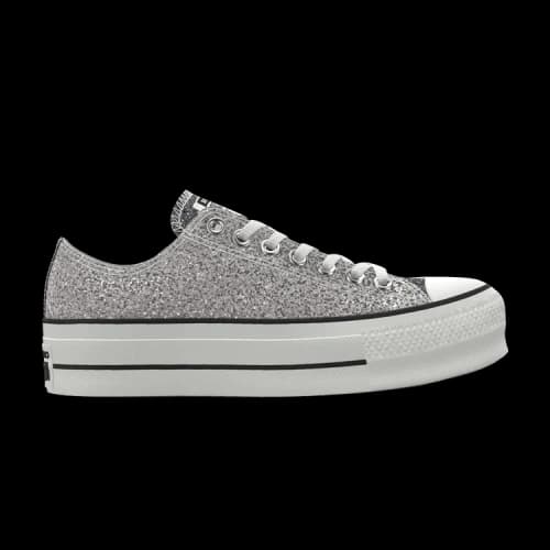 Converse Chuck Taylor All Star Lift Platform Low 'Glitter' By You