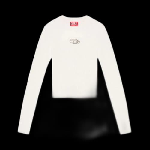 Diesel M-Valary Knit Shirt 'White'