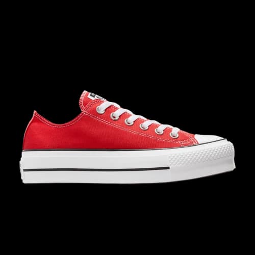 Converse Chuck Taylor All Star Lift Platform Low 'Fiery Red'