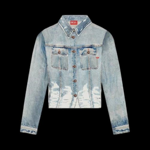 Diesel Slim Fit Trucker Jacket 'Blue'