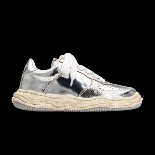 Maison Mihara Yasuhiro Wayne Low 'Cracking Leather - Silver'
