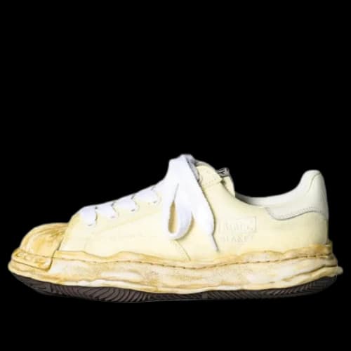 Maison MIHARA YASUHIRO Blakey OG Sole Canvas Over Dyed Low 'White'