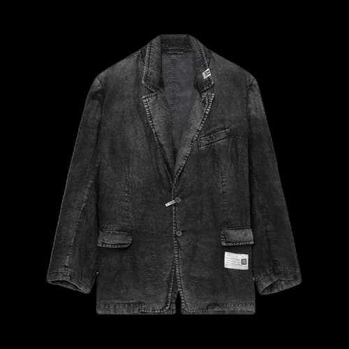 Maison Mihara Yasuhiro Linen Jacket 'Black'