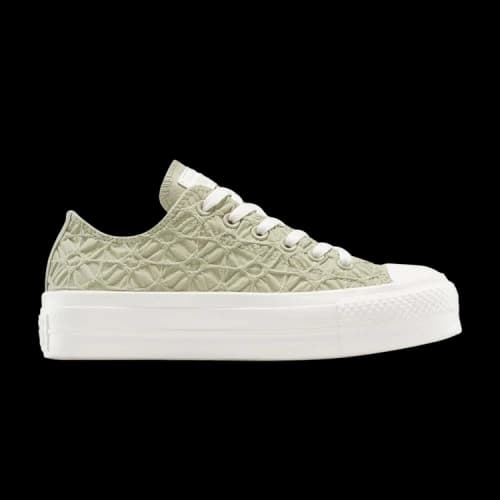 Converse Chuck Taylor All Star Lift Platform Low 'Textured Material - Pale Surplus' (Women's)