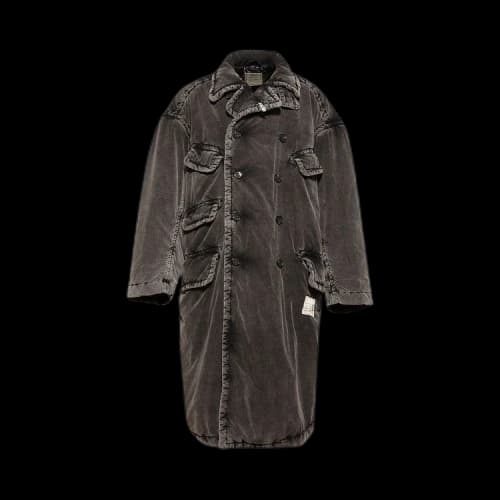 Maison Mihara Yasuhiro Puffer Corduroy Coat 'Black'