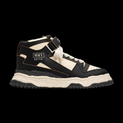 Maison Mihara Yasuhiro Keith OG Sole Leather High 'Black White'