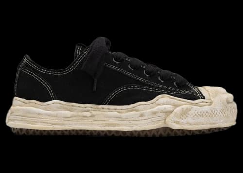 Maison Mihara Yasuhiro Hank OG Sole Suede Low Black White
