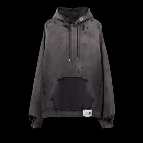 Maison Mihara Yasuhiro Sun Faded Hoodie 'Black'