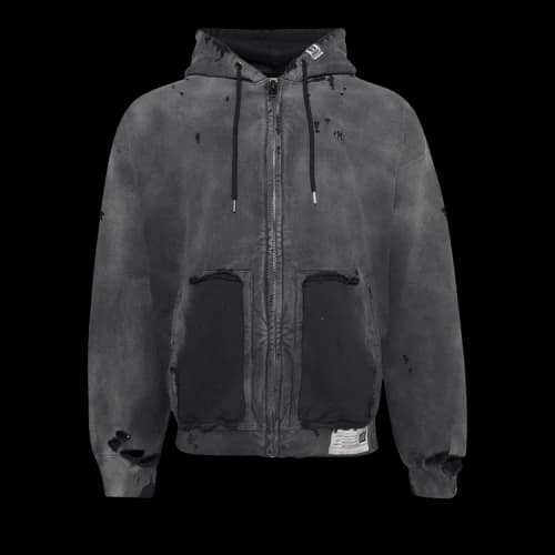 Maison Mihara Yasuhiro Sun Faded Parka 'Black'