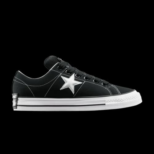 Converse One Star Low 'Puff - Black White'