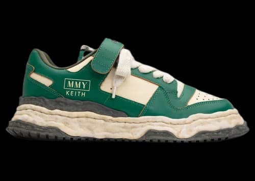 Maison Mihara Yasuhiro Keith OG Sole VL Leather Low Green White
